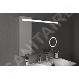 Sapho Astro - Mirroir 1000x700 mm, éclairage LED, miroir de rasage MIRL4