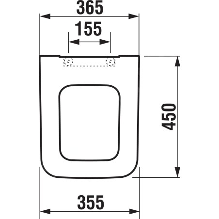 Jika Pure - Abattant WC, duroplast, blanc H8934213000631