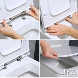 Jika Pure - Abattant WC, duroplast, blanc H8934213000631
