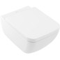 Villeroy & Boch Venticello - Abattant WC avec couvercle, blanc alpin 8M22S101