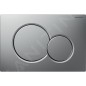 Geberit Kombifix - Set d'installation pré-murale, cuvette Alpha avec abattant, plaque de déclenchement Sigma01, chrome mat Geberit Kombifix - Set d'installation pré-murale, cuvette Alpha avec abattant, plaque de déclenchement Sigma01, chrome mat
