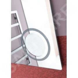 Sapho Astro - Mirroir 1000x700 mm, éclairage LED, miroir de rasage MIRL4