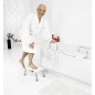 Sapho Accessoire Ridder - Tabouret marche-pieds, hauteur réglable, blanc A0102601