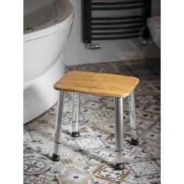 Sapho Accessoires - Tabouret de salle de bains, bambou AE865