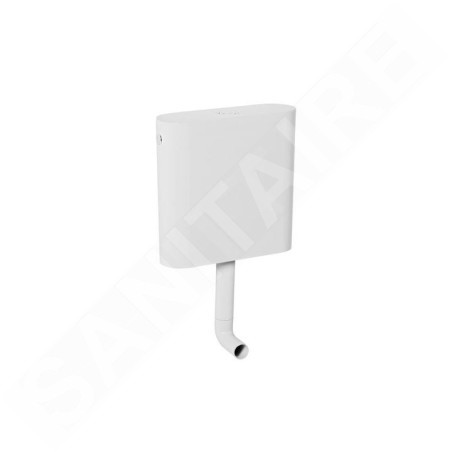 Jika Accessoires - Réservoir de chasse d’eau, remplissage latéral, Dual Flush, blanc H8937100000001
