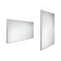 Nimco Miroirs - Miroir avec éclairage LED, 1200x700 mm, carré, aluminium ZP 13006 Nimco Miroirs - Miroir avec éclairage LED, 1200x700 mm, carré, aluminium ZP 13006
