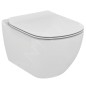 Ideal Standard ProSys - Ensemble pour WC suspendu, cuvette et abattant Tesi, Plaque de déclenchement Oleas M2, chrome ProSys80M Ideal Standard ProSys - Ensemble pour WC suspendu, cuvette et abattant Tesi, Plaque de déclenchement Oleas M2, chrome ProSys80M