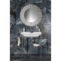 Sapho Miroirs - Miroir Pride dans un cadre, diamètre 900 mm, argenté PD902 Sapho Miroirs - Miroir Pride dans un cadre, diamètre 900 mm, argenté PD902