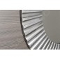 Sapho Miroirs - Miroir Pride dans un cadre, diamètre 900 mm, argenté PD902 Sapho Miroirs - Miroir Pride dans un cadre, diamètre 900 mm, argenté PD902