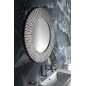 Sapho Miroirs - Miroir Pride dans un cadre, diamètre 900 mm, argenté PD902 Sapho Miroirs - Miroir Pride dans un cadre, diamètre 900 mm, argenté PD902