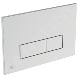 Ideal Standard ProSys - Ensemble pour WC suspendu, cuvette et abattant Architectura, Plaque de déclenchement Oleas M2,