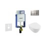 Geberit Kombifix - Bâti-support pour WC suspendu avec plaque de déclenchement Sigma30, chrome mat/chrome + Villeroy Boch – Geberit Kombifix - Bâti-support pour WC suspendu avec plaque de déclenchement Sigma30, chrome mat/chrome + Villeroy Boch –