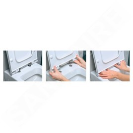 Jika Mio - Abattant WC, duroplast, blanc H8917100000631