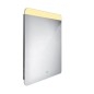 Nimco Miroirs - Miroir avec éclairage LED, 500x700 mm, capteur tactile, aluminium ZP 23001V Nimco Miroirs - Miroir avec éclairage LED, 500x700 mm, capteur tactile, aluminium ZP 23001V