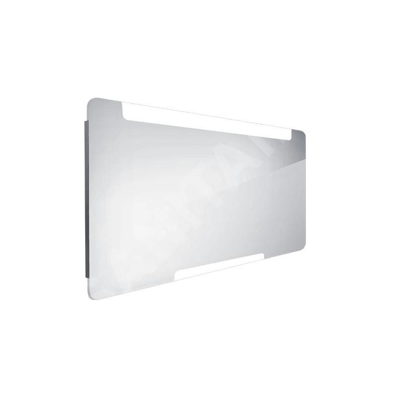 Nimco Miroirs - Miroir avec éclairage LED, 1400x700 mm, aluminium ZP 22008 Nimco Miroirs - Miroir avec éclairage LED, 1400x700 mm, aluminium ZP 22008
