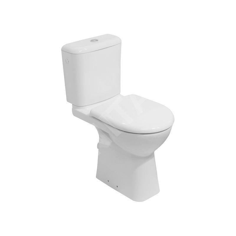 Jika Deep - Cuvette combinée, sans obstacle, évacuation arrière, blanc H8236160000001