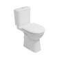 Jika Deep - Cuvette combinée, sans obstacle, évacuation arrière, blanc H8236160000001