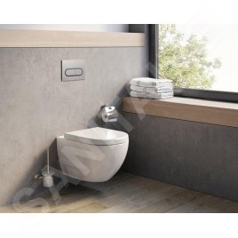 Ravak Chrome - WC suspendu Uni Rim, blanc X01516