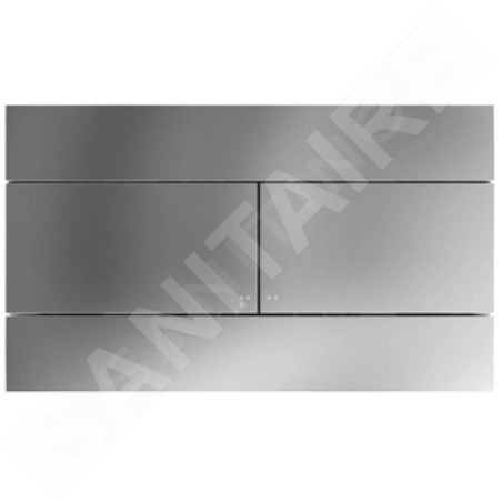 Ideal Standard Plaques de commande - plaque de déclenchement mécanique Better Slim, chrome mat satiné VV659046