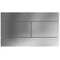 Ideal Standard Plaques de commande - plaque de déclenchement mécanique Better Slim, chrome mat satiné VV659046