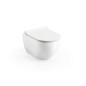 Ravak Chrome - Abattant de toilette Uni Slim, SoftClose, blanc X01550 Ravak Chrome - Abattant de toilette Uni Slim, SoftClose, blanc X01550