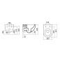 Ravak Chrome - WC Uni suspendu, RimOff, blanc X01535 Ravak Chrome - WC Uni suspendu, RimOff, blanc X01535