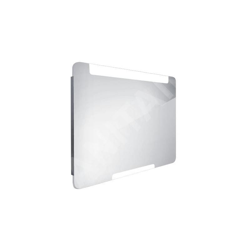 Nimco Miroirs - Miroir avec éclairage LED, 900x700 mm, aluminium ZP 22019 Nimco Miroirs - Miroir avec éclairage LED, 900x700 mm, aluminium ZP 22019