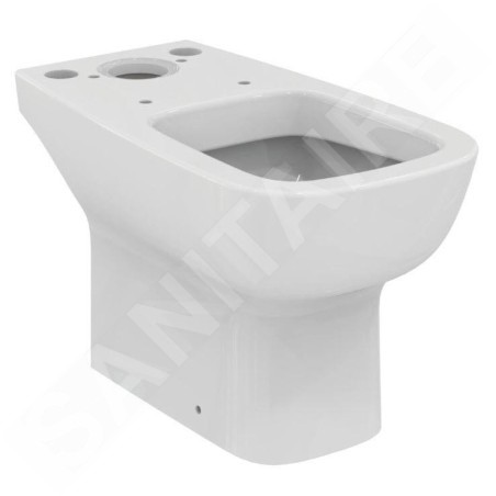 Ideal Standard Esedra - WC à poser, sortie par le bas/par arrière, blanc T283401
