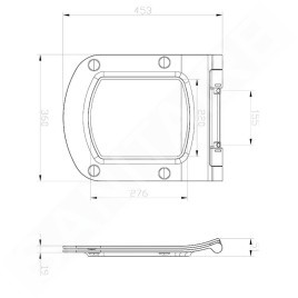 Ravak Classic - Abattant WC Classic Slim, SoftClose, blanc X01673