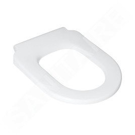 Villeroy & Boch Subway 2.0 - Abattant WC sans couvercle, blanc alpin 9M746101