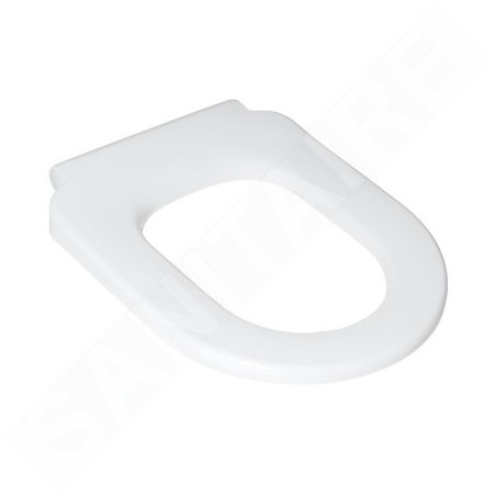 Villeroy & Boch Subway 2.0 - Abattant WC sans couvercle, blanc alpin 9M746101