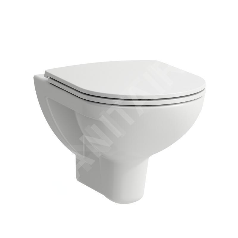 Laufen Pro - WC suspendu avec abattant Slim, Slowclose, Rimless, blanc H8669510000001 Laufen Pro - WC suspendu avec abattant Slim, Slowclose, Rimless, blanc H8669510000001