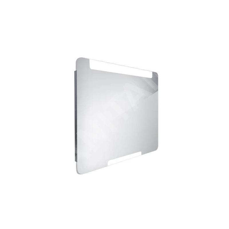 Nimco Miroirs - Miroir avec éclairage LED, 800x700 mm, aluminium ZP 22003 Nimco Miroirs - Miroir avec éclairage LED, 800x700 mm, aluminium ZP 22003
