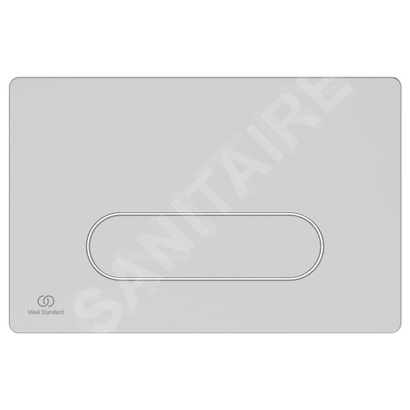 Ideal Standard Oleas - Plaque de déclenchement de la chasse d’eau Oleas M4, chrome mat R0126JG