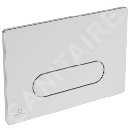 Ideal Standard Oleas - Plaque de déclenchement de la chasse d’eau Oleas M4, chrome mat R0126JG