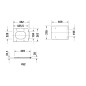 Duravit Vero Air - Abattant WC, blanc 0022010000