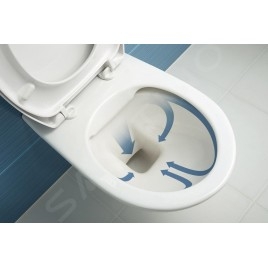 Jika Mio - Toilettes suspendues, Rimless, avec Jika Perle, blanc H8207141000001