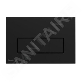 Ravak Uni Slim - Plaque de déclenchement, noir mat X01744