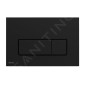 Ravak Uni Slim - Plaque de déclenchement, noir mat X01744
