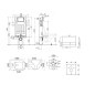 kielle Genesis - Ensemble bâti-support, cuvette Arkas I, abattant WC softclose et plaque Gemini I, chrome 30505SZ02 kielle Genesis - Ensemble bâti-support, cuvette Arkas I, abattant WC softclose et plaque Gemini I, chrome 30505SZ02