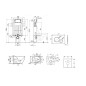 kielle Genesis - Ensemble bâti-support, cuvette Gaia, abattant WC softclose et plaque Gemini II, blanc / chrome 30505SZ07 kielle Genesis - Ensemble bâti-support, cuvette Gaia, abattant WC softclose et plaque Gemini II, blanc / chrome 30505SZ07