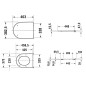 Duravit Soleil by Starck - abattant WC, Softclose, blanc 0022390000