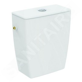 Ideal Standard Eurovit - Réservoir de chasse d’eau, remplissage latéral, blanc alpin W327901