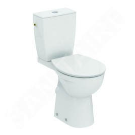 Ideal Standard Eurovit - Réservoir de chasse d’eau, remplissage latéral, blanc alpin W327901