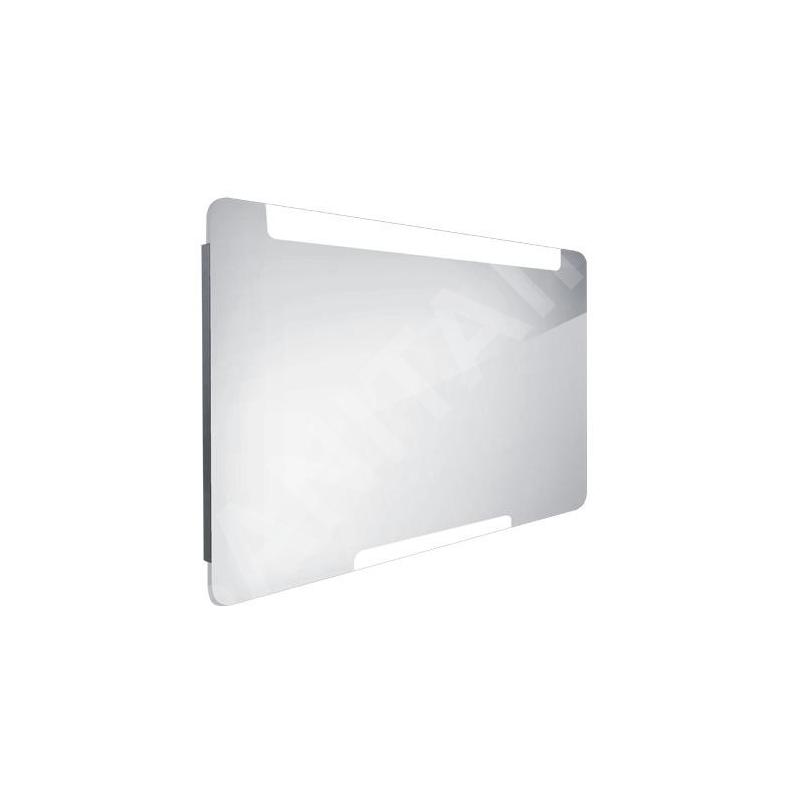 Nimco Miroirs - Miroir avec éclairage LED, 1200x700 mm, aluminium ZP 22006 Nimco Miroirs - Miroir avec éclairage LED, 1200x700 mm, aluminium ZP 22006