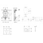 Geberit Kombifix - Set de bâti-support, cuvette Oudee et abattant softclose, plaque de déclenchement Sigma01, chrome mat laqué Geberit Kombifix - Set de bâti-support, cuvette Oudee et abattant softclose, plaque de déclenchement Sigma01, chrome mat laqué