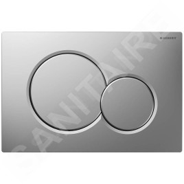 Geberit Kombifix - Set de bâti-support, cuvette Oudee et abattant softclose, plaque de déclenchement Sigma01, chrome mat laqué