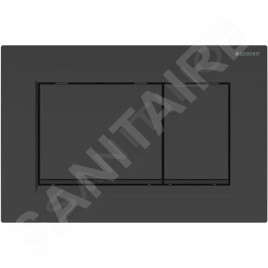 Geberit Duofix - Set de bâti-support, cuvette Arkas et abattant softclose, plaque de déclenchement Sigma30, Noir mat/noir