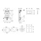 Geberit Kombifix - Set de bâti-support, cuvette Edge Arkas et abattant softclose, plaque de déclenchement Sigma30, chrome Geberit Kombifix - Set de bâti-support, cuvette Edge Arkas et abattant softclose, plaque de déclenchement Sigma30, chrome