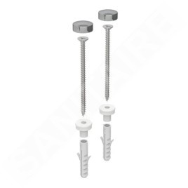 Geberit Accessoires - Matériel de fixation pour WC à poser et bidet à poser 500.896.00.1